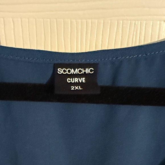 Elegant Blue Maxi Dress - Picture 2 of 7